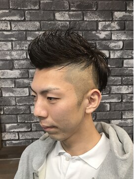 バーバーサロン ヘアージェニック(BarBer Salon Hair Genic) Genic ブロックスタイル