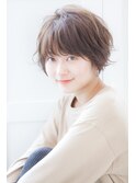 大人かわいいショート
