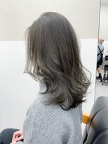 ジゼル 博多(GiseL)&nbsp;大人なレイヤースタイル☆グレージュ