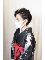 シャンパトラ(SCHON PATRA)&nbsp;ハーフアップコーンロウ