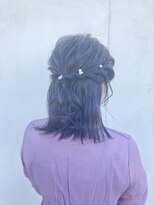 リベロ(RIVERO) ☆ミディアムハーフアップ☆