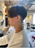 センターパートナチュラル韓国風コンマヘア