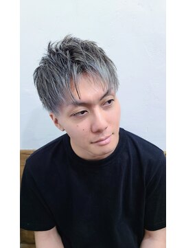 ヘア スタジオ クリブ 北千住(HAIR STUDIO CRIB) ハイライトメッシュ