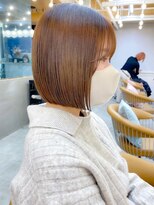 ロンドシエル 横浜(Lond ciel)&nbsp;顔周り韓国ボブ前髪×ショコラアッシュ【横浜】