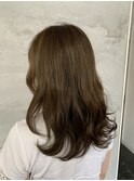 初夏透明感オリーブグレージュ