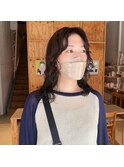 レイヤーたっぷりロングパーマ