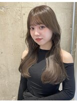 リリー(Lilley)&nbsp;(lilley内堀)韓国ヘア×マロンベージュ