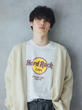 フレイムス ヘアアンドリラックス 戸田店(Frames hair&relax) 黒髪ニュアンスパーマ