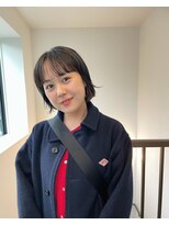 ナループロア ハチ(Nalu pu loa hachi)&nbsp;ボブパーマ/黒髪パーマ/切りっぱなしボブ/ショートボブ