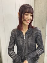 アジールヘア 北千住駅西口店(agir hair)&nbsp;イドゥナカット顔まわりカットフェイスレイヤーきりっぱなしボブ