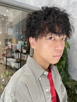 ネイロ 錦糸町(NeiRo)&nbsp;スパイラルパーマツーブロック刈り上げマッシュショート