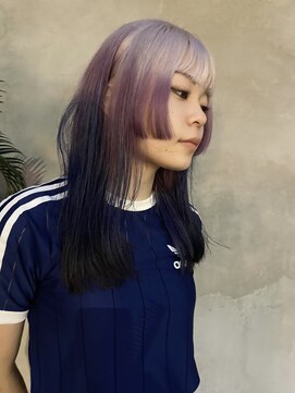 シーズ 栄(sea's) 姫カット×ルーツデザインカラー