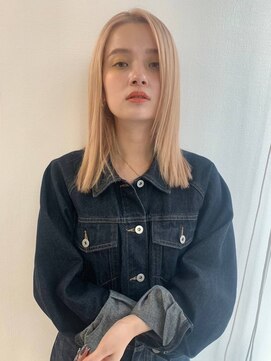 トワ 豊中店(towa) ミルクティーベージュ