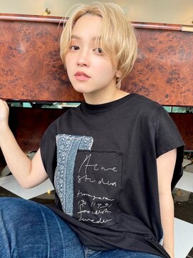 ゲーム バイ アランスミシー 横浜(GAME by Alan Smithee) ハイトーンハンサムショート