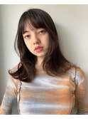 【華頂】ロング/ストレート/ワンカール/前髪カット
