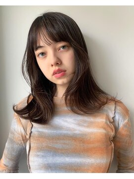 キャロルガーデンズ ボコカ 表参道(Carroll Gardens bococa) 【華頂】ロング/ストレート/ワンカール/前髪カット