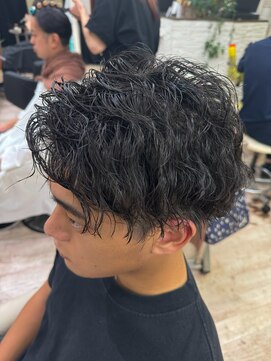 デザイナーズ ファクトリー(Designer's Factory) メンズ　ツーブロックパーマ