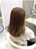 ミディアムヘア［カット/髪質改善/トリートメント/レイヤー］