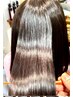 最強ケア極上高濃度プラチナメテオ/髪質改善メテオ酸熱カラー＋カット￥18000 