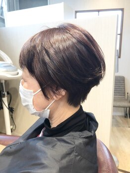 リエートルーチェヘアー(Lietoluce Hair)の写真/髪や頭皮をいたわりながら染められるオーガニックカラーが人気◎ツヤ感溢れる理想のカラーを実現＊