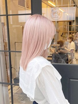 アソビ(Asobi) 【ブリーチ3回以上】ホワイトピンク