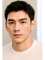 にもう&nbsp;ブルーカラー　波打ちパーマ　韓流ヘア　MS３６