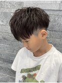 ツーブロックキッズカット
