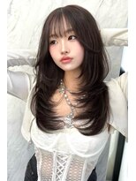 ランズ(LANDS) レイヤーカット 【韓国ヘア 大阪 梅田】