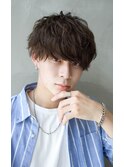 【SOURCE】こなれマッシュ×ニュアンスパーマ