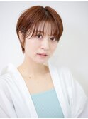 大人可愛いマッシュショート