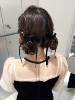 アールプラスヘアサロン(ar+ hair salon)&nbsp;【新宿駅/新宿三丁目/ヘアセット/ツイン/お呼ばれヘア】