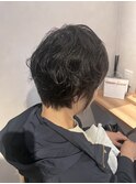 ショート×ニュアンスパーマ