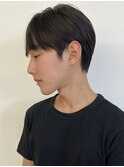 【メンズ 松戸 岩口】ナチュラルフェザーパーママッシュショート