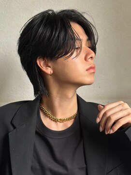 ロンドオム 池袋(Lond Homme) men's/メンズ/フェザーパーマ/ニュアンス/ダウンパーマ/黒染め