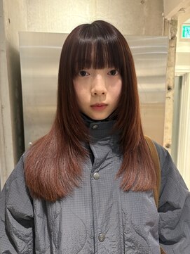 loca冬レッド×艶レイヤー