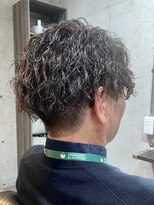 ブルニール 心斎橋(BLEUNIR)&nbsp;大人メンズパーマ　ツイストスパイラル　ビジネスヘア