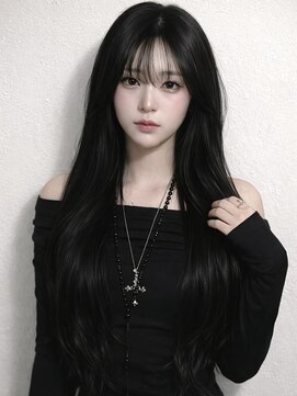 ユウキカガヤキ(YUUKI KAGAYAKI) 姫路 レイヤーカット ロング ハッシュカット