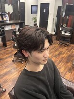 ヘアークルーフロムオー(hair crew From-O)&nbsp;センターパートウルフ