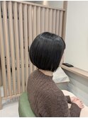 女性らしさボブ