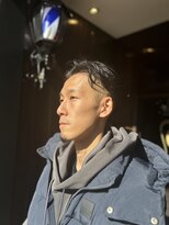 ザバーバーアドレス 代官山(THE BARBER)&nbsp;ツーブロック7:3パーマ　メンズカット/バーバー/代官山