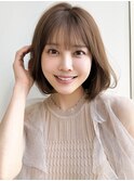 くせ毛風カール20代30代40代◎似合わせカットダークブルー