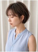 コンパクトショート/ショートレイヤー/くびれショート/ブラウン