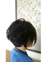 ナムナム 本陣店(NAM2) クセを活かしたフワッとクシュとボブ