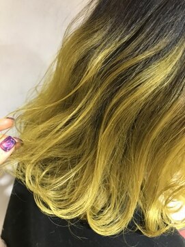 ジーナ(XENA) レモンイエローグラデーション