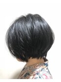 【山方 直也】まとまりショートボブ