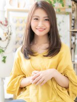 カバーヘア ブリス 戸田公園西口店(COVER HAIR bliss)&nbsp;*bliss戸田公園*美人顔☆大人かわいいツヤセミロングa