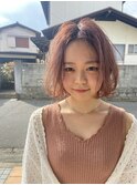 2020/SSピンクベージュボブ