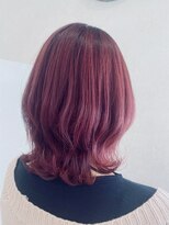 アクイール ピュール ヘア(Accueillir Pur hair) 【長岡】【見附】【ピュール】【柳橋奈緒】カシスピンク