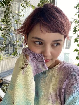 アクアオモテサンドウ(ACQUA omotesando) 小顔耳かけショートヘア【熊谷安史】