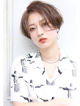 ヨファヘアー 岡本店(YOFA hair) 小顔前髪イメチェンショート　0606